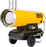 Аренда дизельных тепловых пушек непрямого нагрева