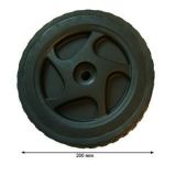 4110.084 RUBBER WHEEL BLACK