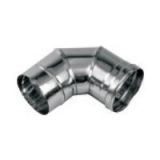 Элемент дымохода - отвод 200мм, 90° для пушек BV 470/BV 690 (арт. 4013.248)