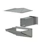 Комплект для монтажа снаружи MASTER