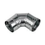 Элемент дымохода - отвод 120мм, 90° для пушек BV 77 (арт. 4013.261)